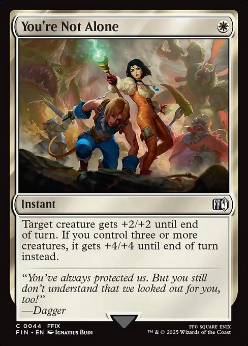 You're Not Alone (44) [Final Fantasy]