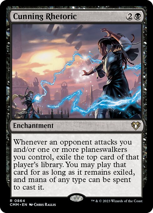 Cunning Rhetoric (864) [Commander Masters]