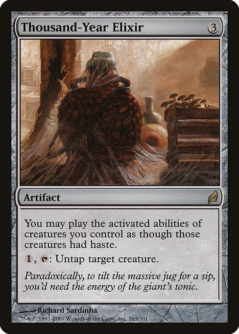 Thousand-Year Elixir (263) [Lorwyn]