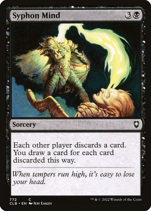 Syphon Mind (772) [Commander Legends: Battle for Baldur's Gate]