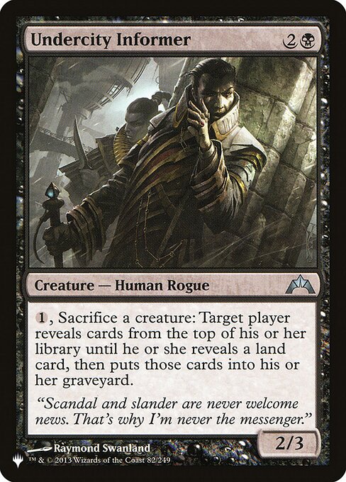 Undercity Informer (GTC-82) [The List]