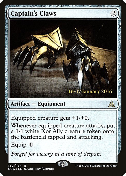 Captain's Claws (162s) [Oath of the Gatewatch Promos]