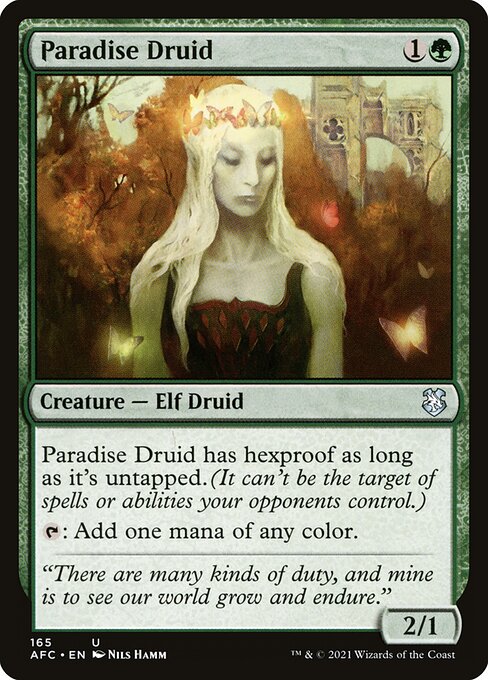 Paradise Druid (165) [Forgotten Realms Commander]