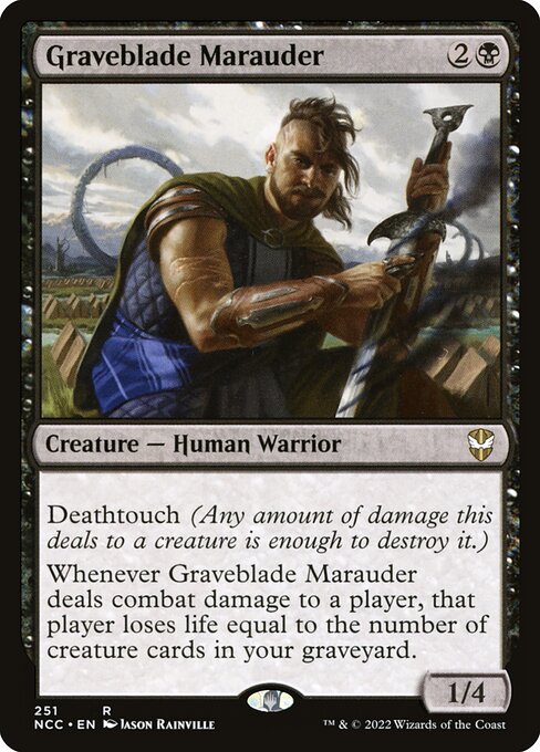 Graveblade Marauder (251) [New Capenna Commander]