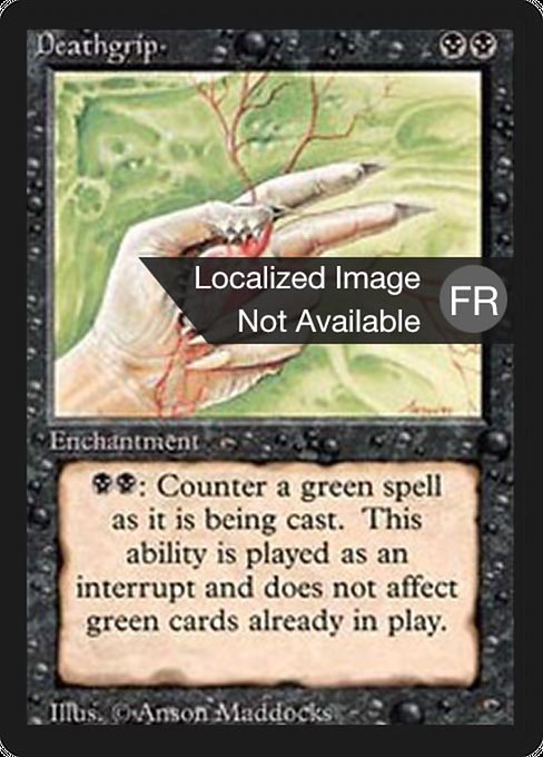 Deathgrip (101) [Foreign Black Border]