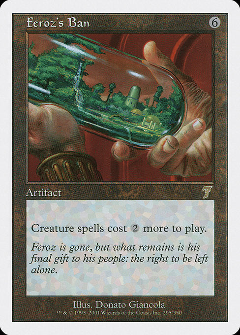 Feroz's Ban (295) [Seventh Edition]