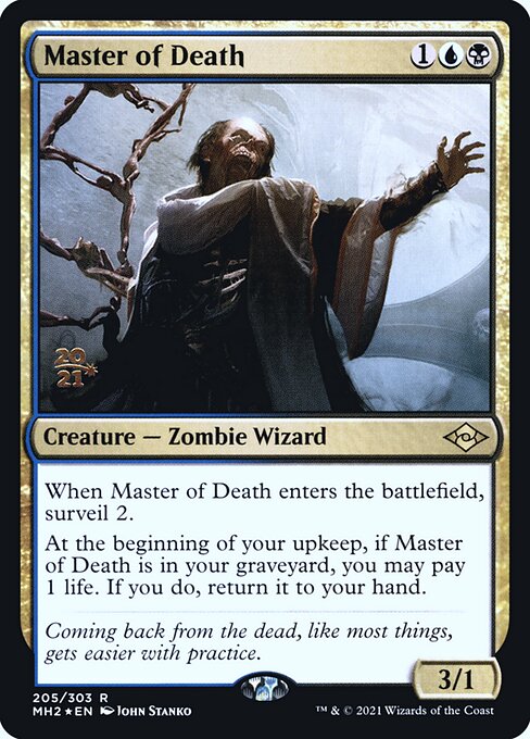 Master of Death (205s) [Modern Horizons 2 Promos]