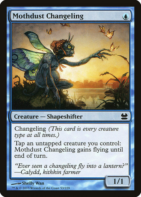 Mothdust Changeling (53) [Modern Masters]