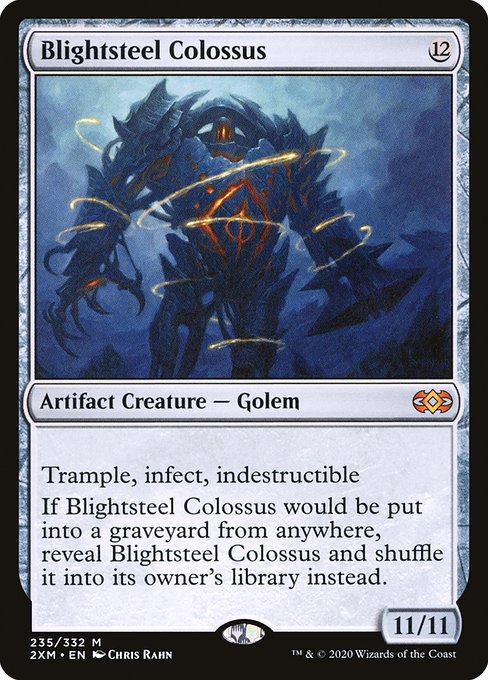 Blightsteel Colossus (235) [Double Masters]