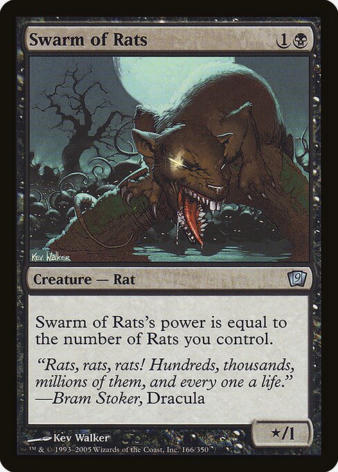 Swarm of Rats (166★) [Ninth Edition]