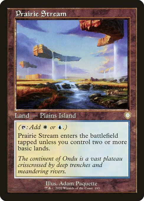 Prairie Stream (193) [The Brothers' War Commander]
