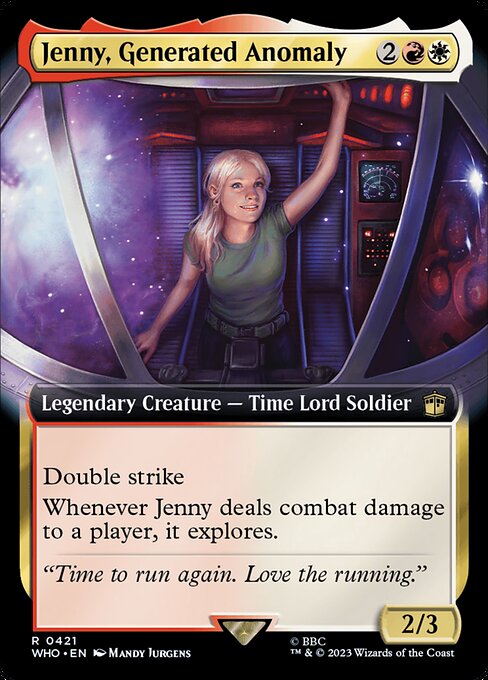 Jenny, Generated Anomaly (421) [Doctor Who] [Extended Art]