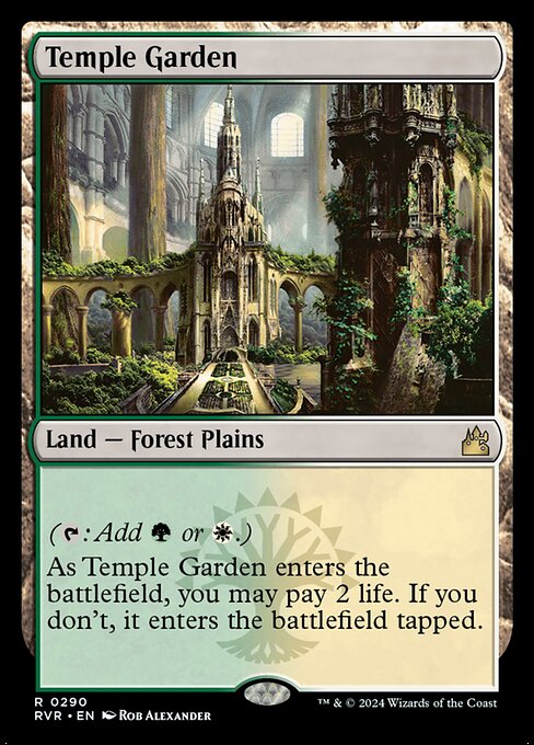 Temple Garden (290) [Ravnica Remastered]