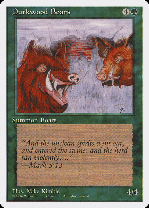 Durkwood Boars (39) [Introductory Two-Player Set]