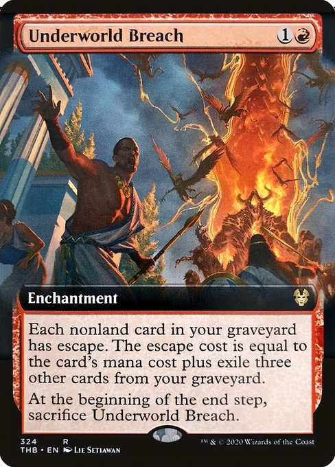 Underworld Breach (324) [Theros Beyond Death] [Extended Art]