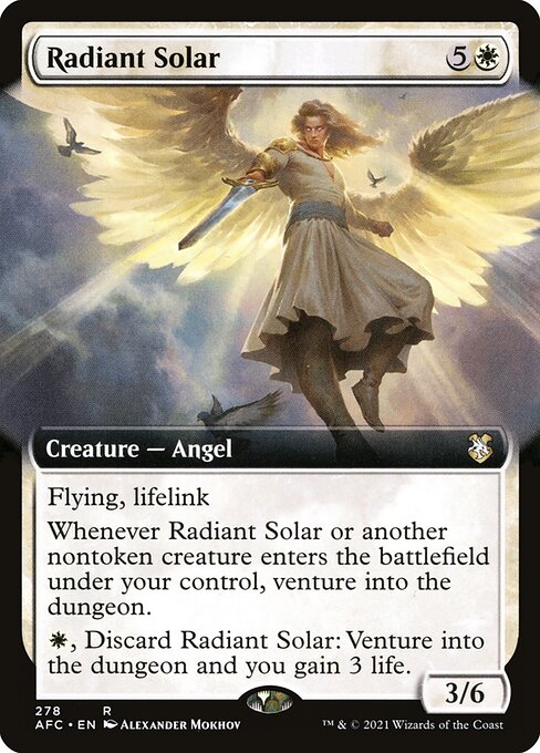 Radiant Solar (278) [Forgotten Realms Commander] [Extended Art]