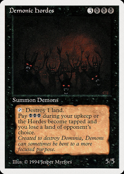 Demonic Hordes (104) [Summer Magic / Edgar]