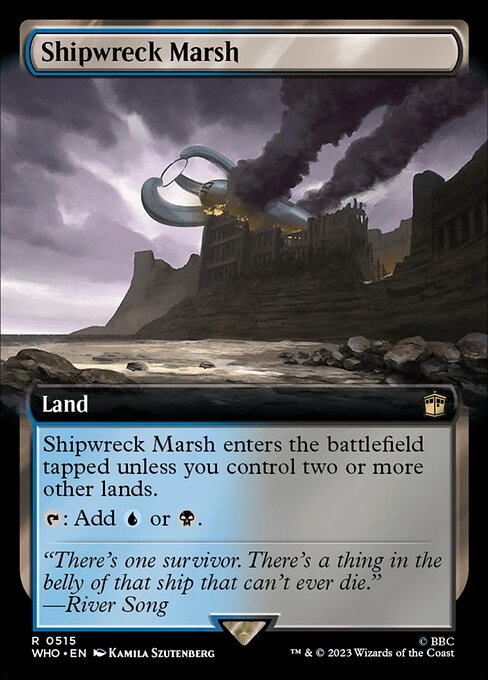 Shipwreck Marsh (515) [Doctor Who] [Extended Art]