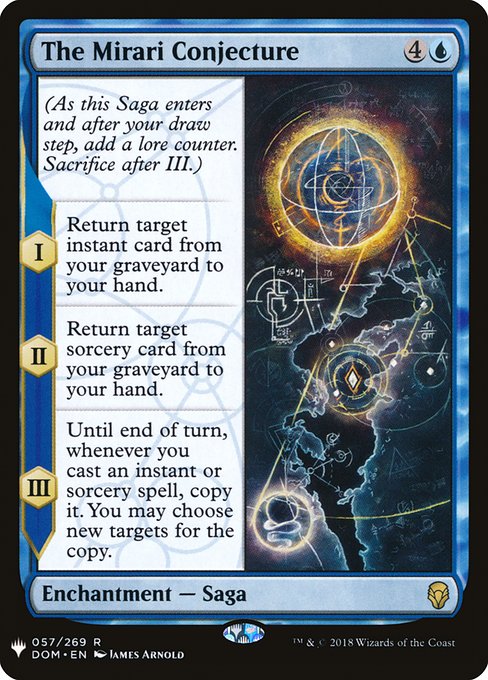 The Mirari Conjecture (DOM-57) [The List]