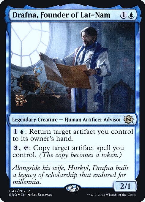 Drafna, Founder of Lat-Nam (47s) [The Brothers' War Promos]