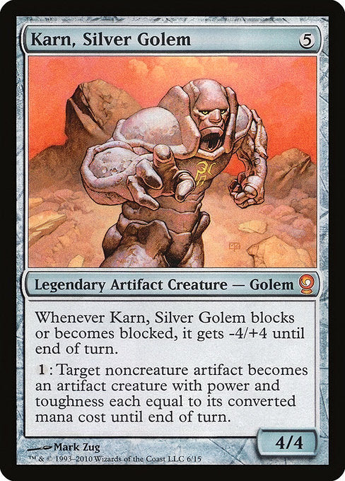 Karn, Silver Golem (6) [From the Vault: Relics]