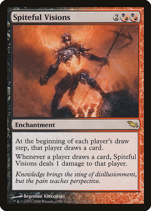 Spiteful Visions (198) [Shadowmoor]