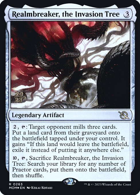 Realmbreaker, the Invasion Tree (263s) [March of the Machine Promos]