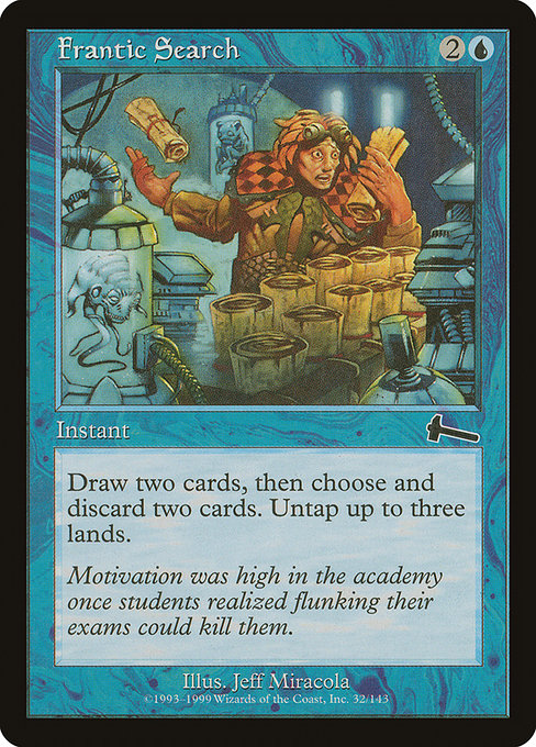 Frantic Search (32) [Urza's Legacy]