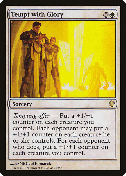 Tempt with Glory (24) [Commander 2013]