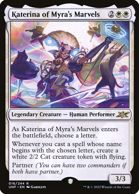 Katerina of Myra's Marvels (16) [Unfinity]