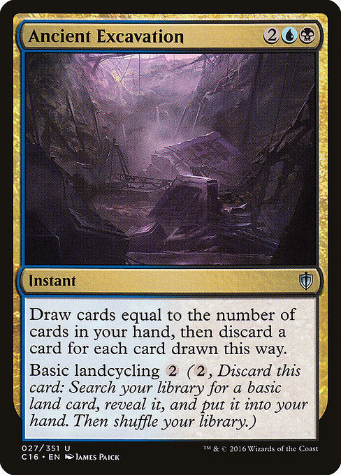 Ancient Excavation (27) [Commander 2016]
