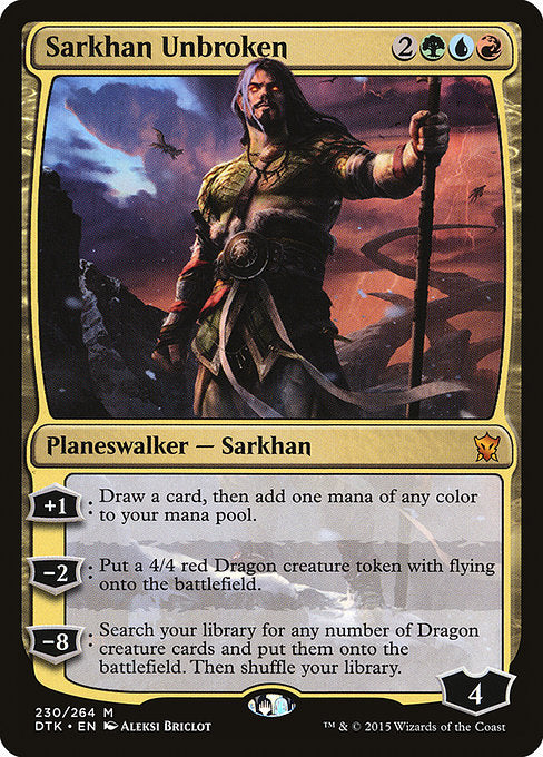Sarkhan Unbroken (230) [Dragons of Tarkir]