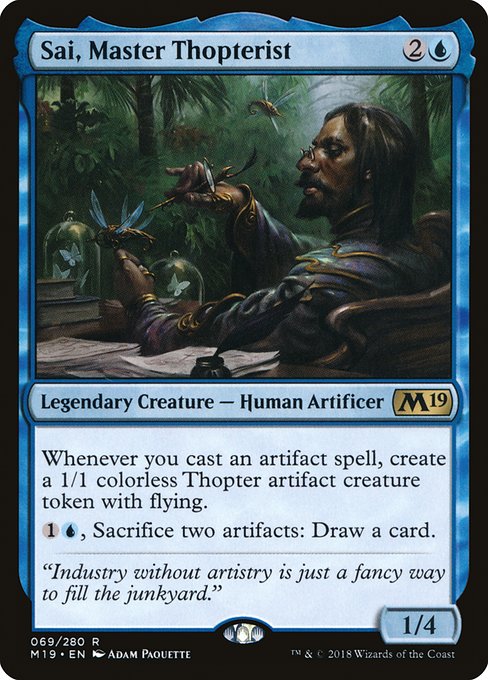 Sai, Master Thopterist (69) [Core Set 2019]