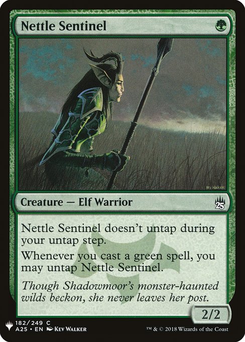 Nettle Sentinel (A25-182) [The List]