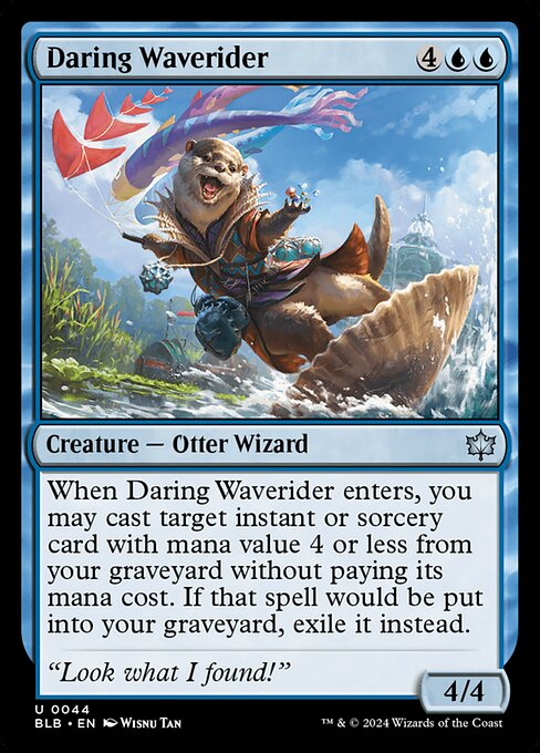 Daring Waverider (44) [Bloomburrow]