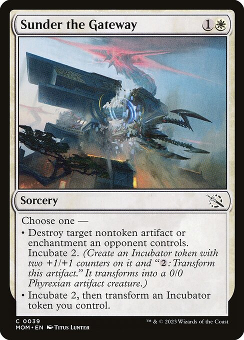Sunder the Gateway (39) [March of the Machine]