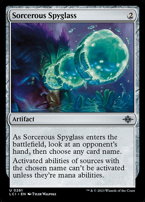 Sorcerous Spyglass (261) [The Lost Caverns of Ixalan]