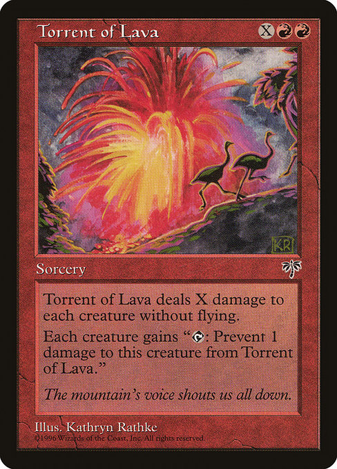 Torrent of Lava (199) [Mirage]