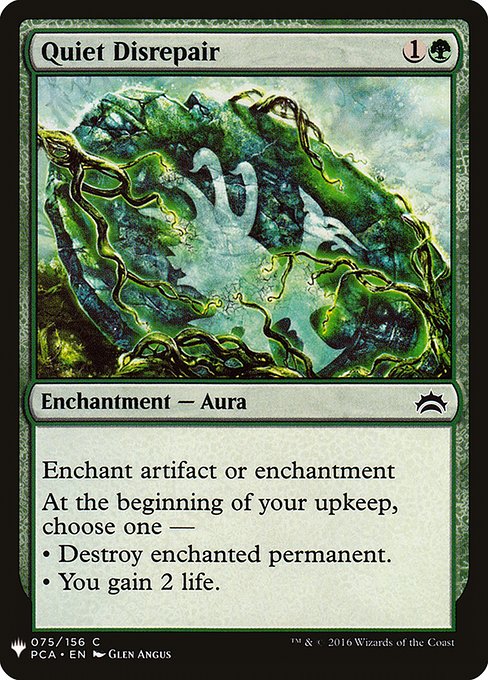 Quiet Disrepair (PCA-75) [The List]