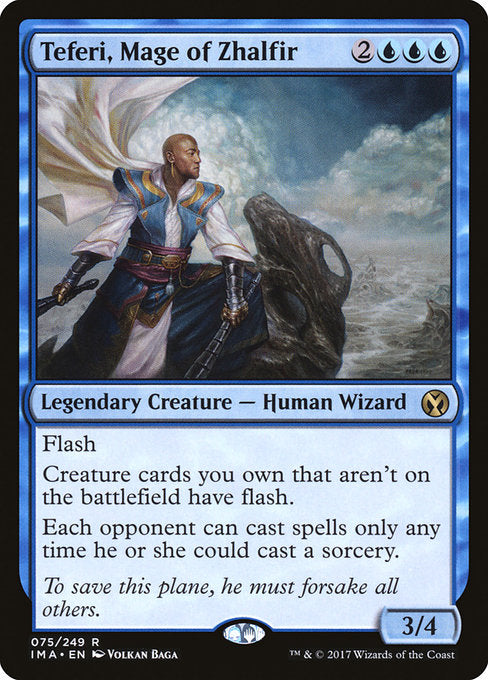 Teferi, Mage of Zhalfir (75) [Iconic Masters]