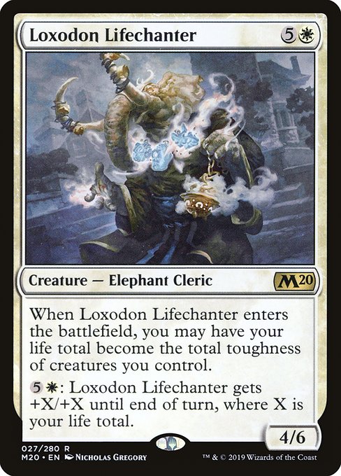 Loxodon Lifechanter (27) [Core Set 2020]