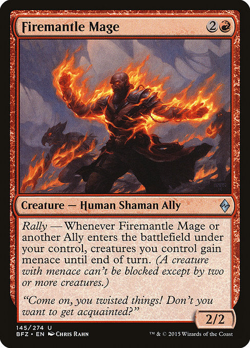 Firemantle Mage (145) [Battle for Zendikar]