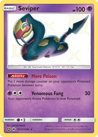 Seviper (SV15/SV94) [Hidden Fates Shiny Vault]