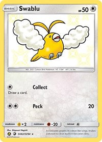Swablu (SV42/SV94) [Hidden Fates Shiny Vault]