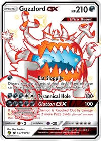 Guzzlord GX (SV71/SV94) [Hidden Fates Shiny Vault]