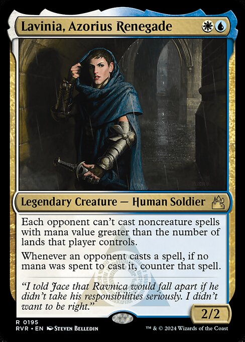 Lavinia, Azorius Renegade (195) [Ravnica Remastered]