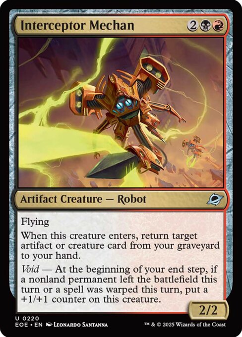 Interceptor Mechan (220) [Edge of Eternities]
