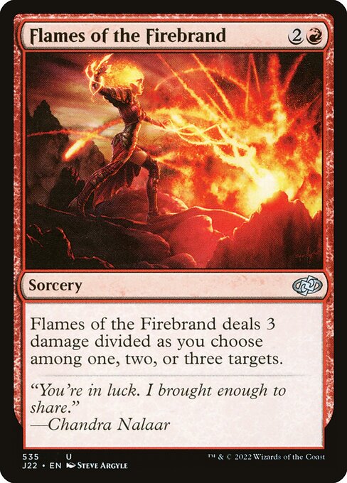 Flames of the Firebrand (535) [Jumpstart 2022]