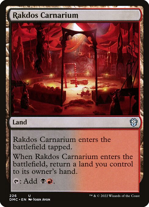 Rakdos Carnarium (226) [Dominaria United Commander]
