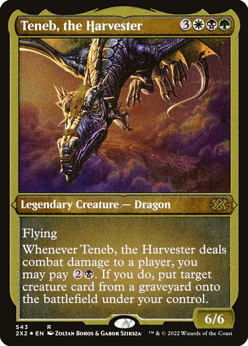 Teneb, the Harvester (543) [Double Masters 2022]